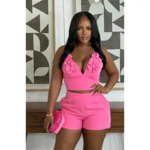 Pink Paradise Short Set