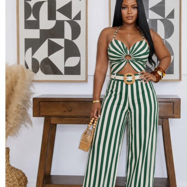 Green With Envy Pants Set